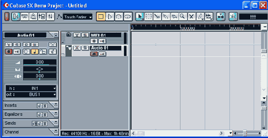  Cubase SX Project (