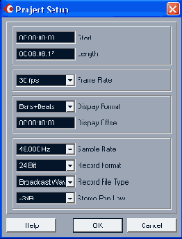   Project Setup